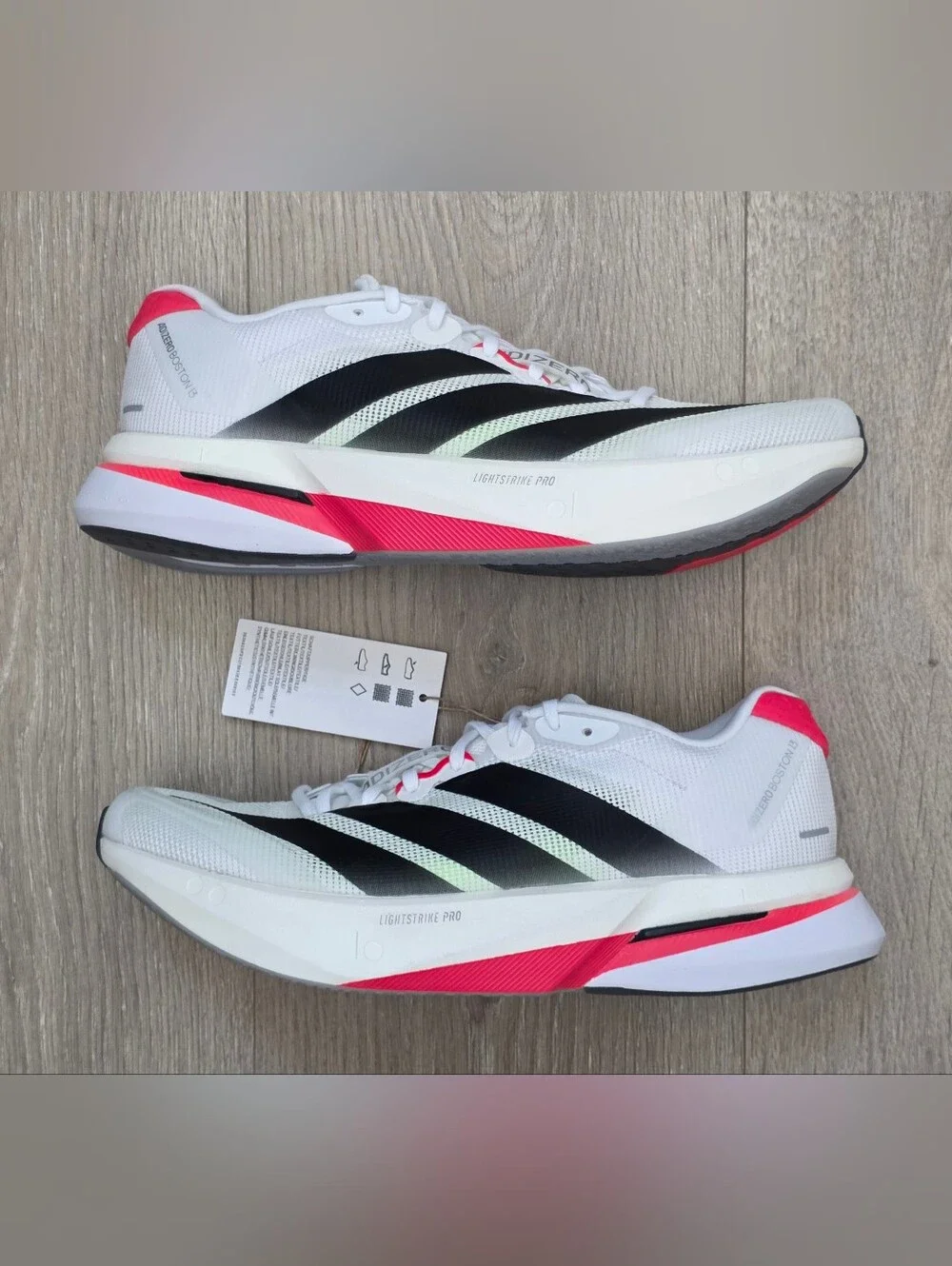 adidas Adizero Boston 13 Road Running Race Shoe JS4932 Men's Sz 12 NWT MSRP $160